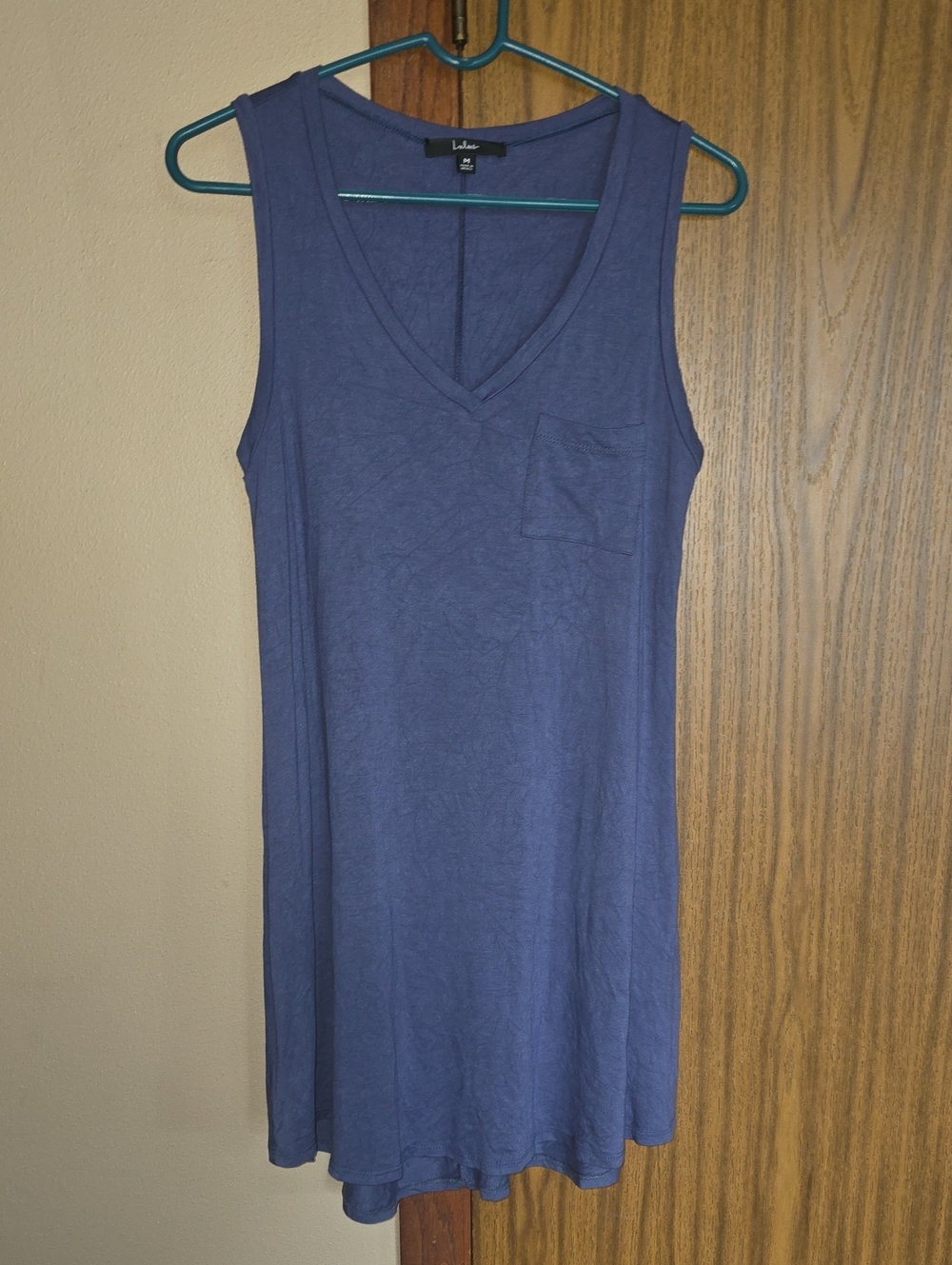 Lulu's Navy Blue V-Neck Tank Dress